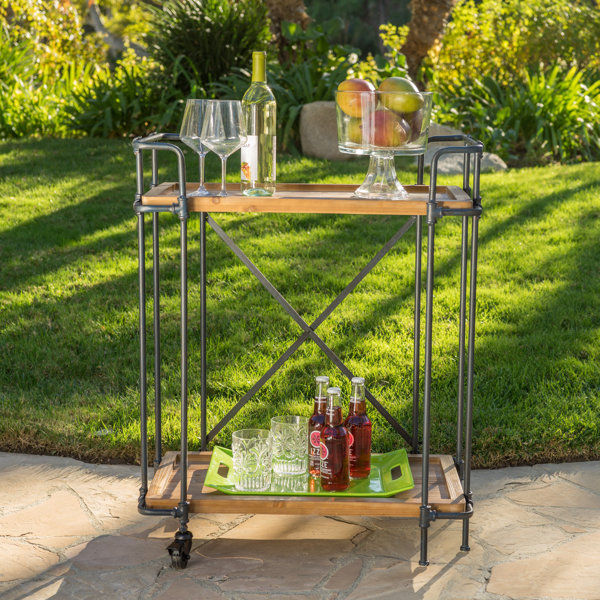 Williston Esma Outdoor Bar Cart & Reviews Wayfair
